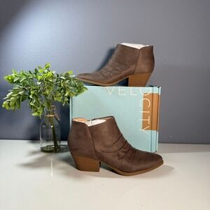 LifeStride Reba Doe Ecomicro Ankle Booties Women's Size 8.5